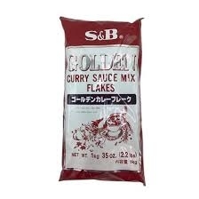 S&B GOLDEN CURRY SAUCE MIX FLAKE 1KG 